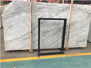 Carrera Marble Countertop with Double Sink Cutout