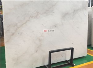 China Bianco Carrara Guangxi White Marble Slab