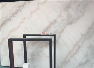 China Bianco Carrara Guangxi White Marble Slab