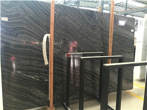 China Black Forest Marble Slab Subway Tiles