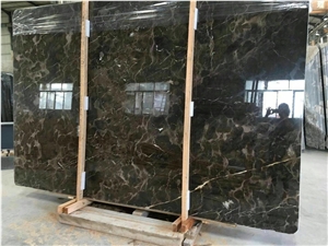 China Brown Emperador Large Marble Slab Floor Tile