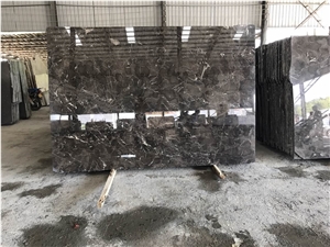 China Dark Brown Emperador Marble Slab Tile