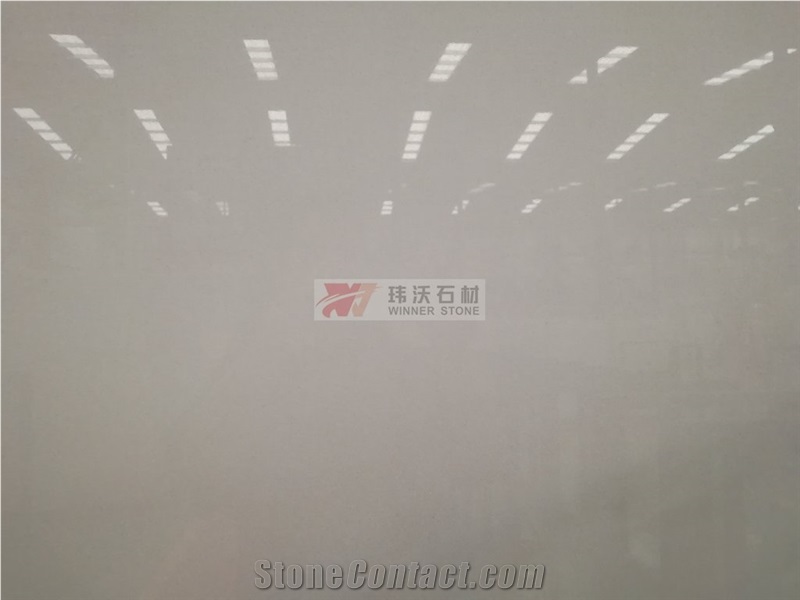 China Galaxy White Marble Slabs Less Black Veins