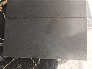 China Hebei Absolute Black Granite Tile