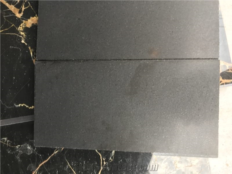 China Hebei Absolute Black Granite Tile