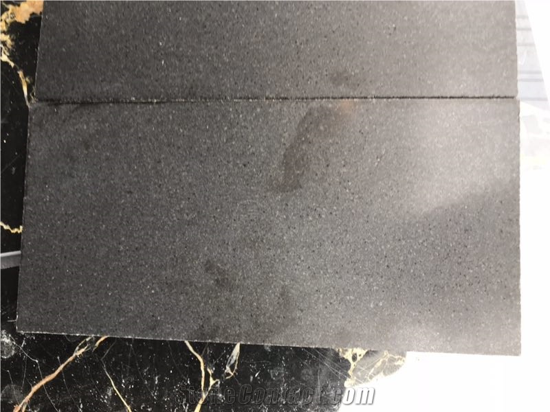 China Hebei Absolute Black Granite Tile