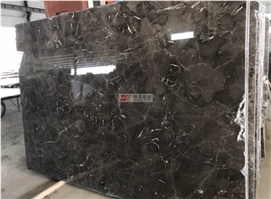 Chinese Brown Emperador Marble Slab Flooring