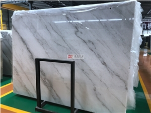 Chinese Cheap Marble Guangxi White Marble Slab