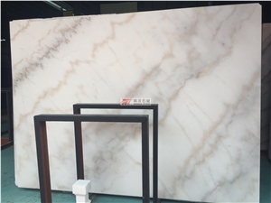 Chinese Cheap Marble Guangxi White Marble Slab