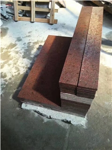 Classic Ruby Red Granite Flooring Tiles