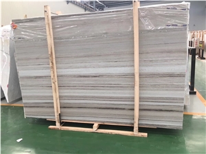 Crystal Wooden Grain Marble Slabs