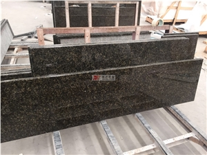 Dark Green Verde Ubatuba Granite Kichen Countertop