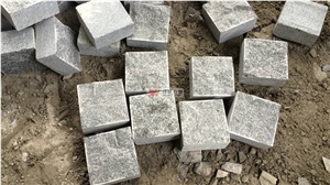 Dark Grey Color G654 Granite Cube Stone Pavers