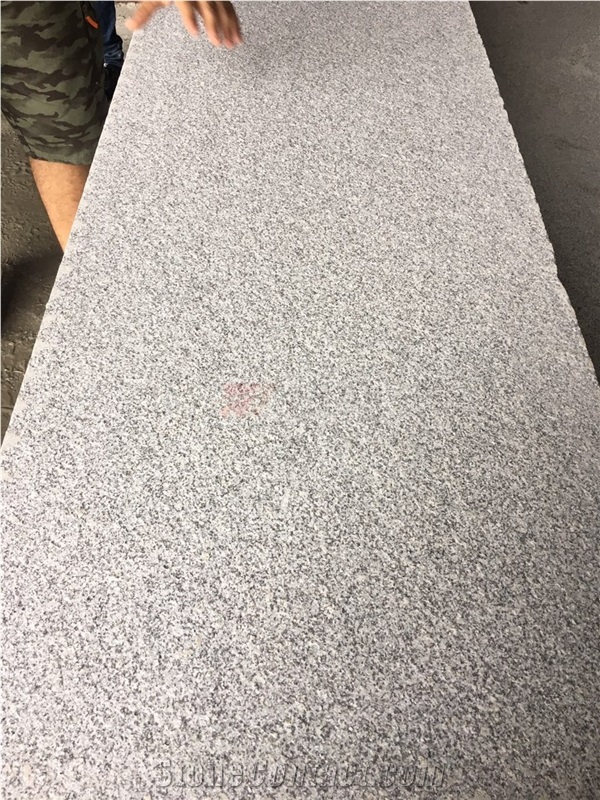 Flamed Brushed G603 Granite Exterior Flooring Tile