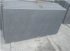 Flamed Yixian Black Granite Wall Flooring Tiles