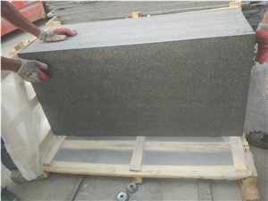Flamed Yixian Black Granite Wall Flooring Tiles