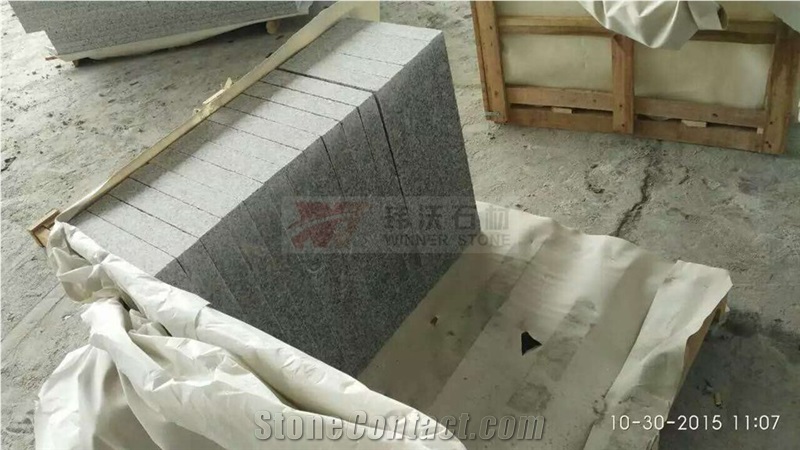 G603 Patio Pavers, Flamed Granite Paving Stone