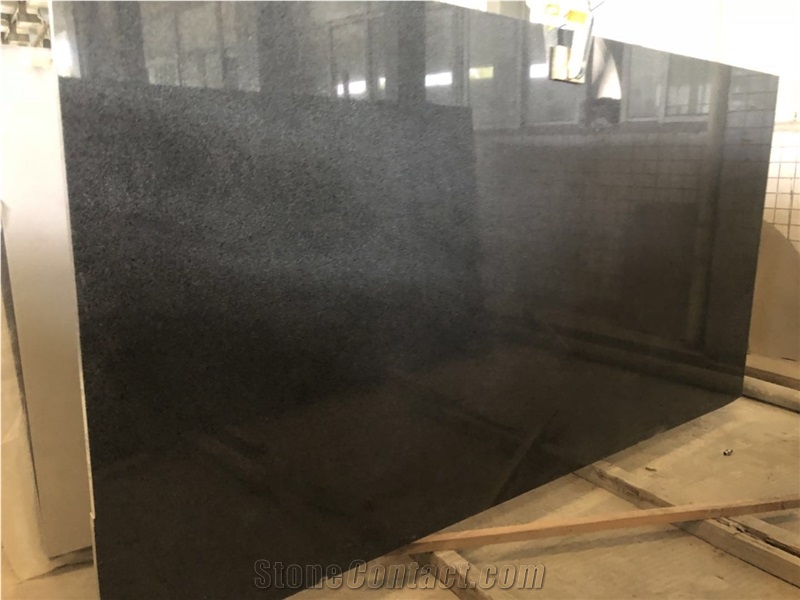 G654 Dark Grey Granite Gansaw Slab Tile Flooring