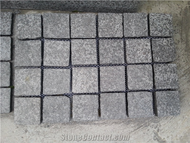 G684 Granite Cobble Stone Exterior Pattern Walkway