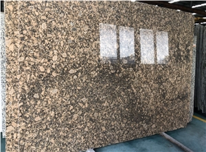 Giallo Fiorito Granite Kitchen Countertop Design