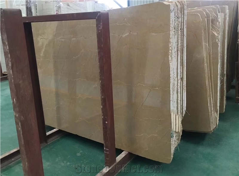 Golden Imperial Beige Marble Subway Tile