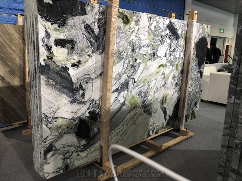 Green Marble Tile Ice Jade Marble Slab