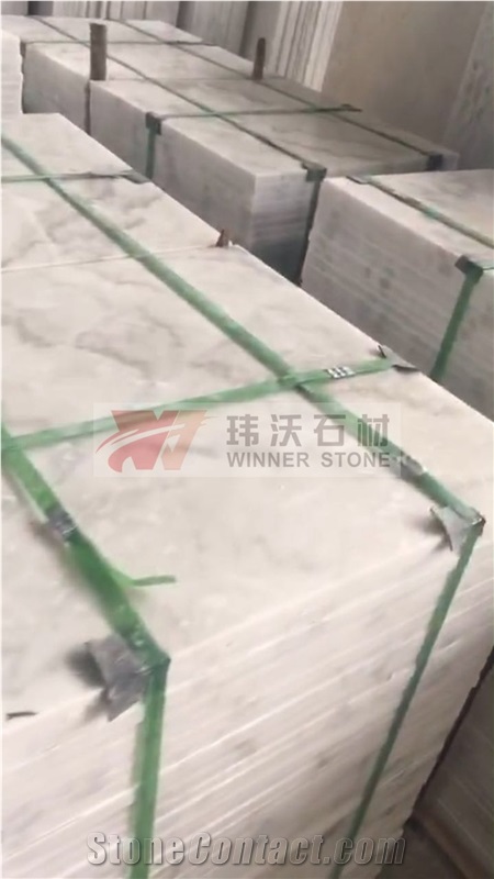 Guangxi White, Bianco Carla Cheap Marble Flooring