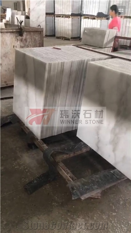 Guangxi White, Bianco Carla Cheap Marble Flooring