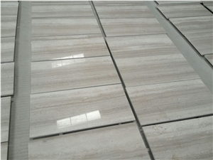 Guizhou White Wood Grain China Serpeggiante Marble