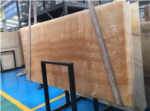 Honey Onyx for Backlict Wall Tile