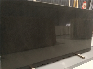 India Absolute Black Granite Slabs Flooring Tiles