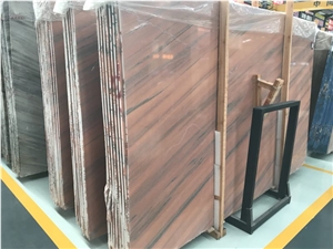 Inexpensive Galaxy Red Marble Stone Tile Flooring