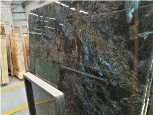 Lemurian Blue Granite Backlit Stone Wall Tiles