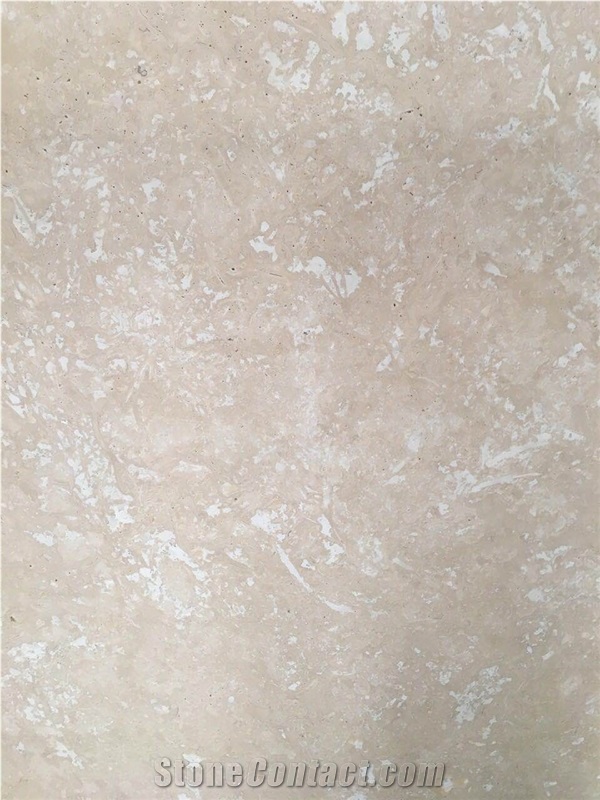 Light Color Cream Travertine Slab French Pattern