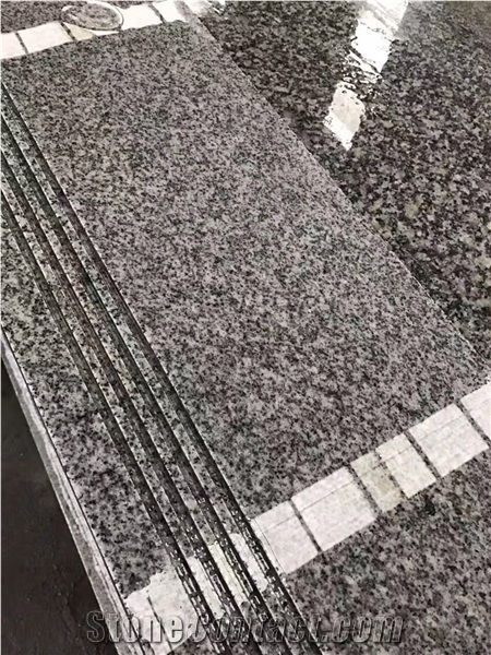 Light Grey Granite G603 Stair Treads Riser