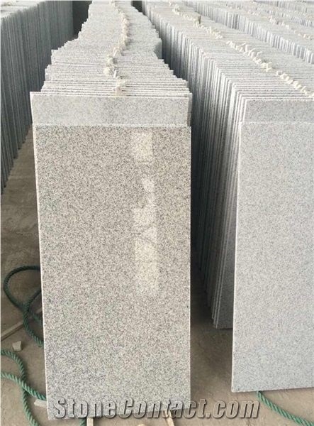 Light Grey Granite G603 Stair Treads Riser