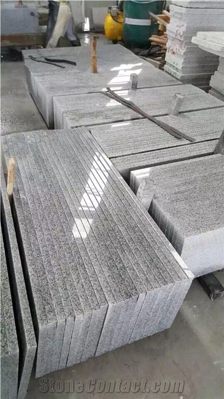 Light Grey Granite G603 Stair Treads Riser