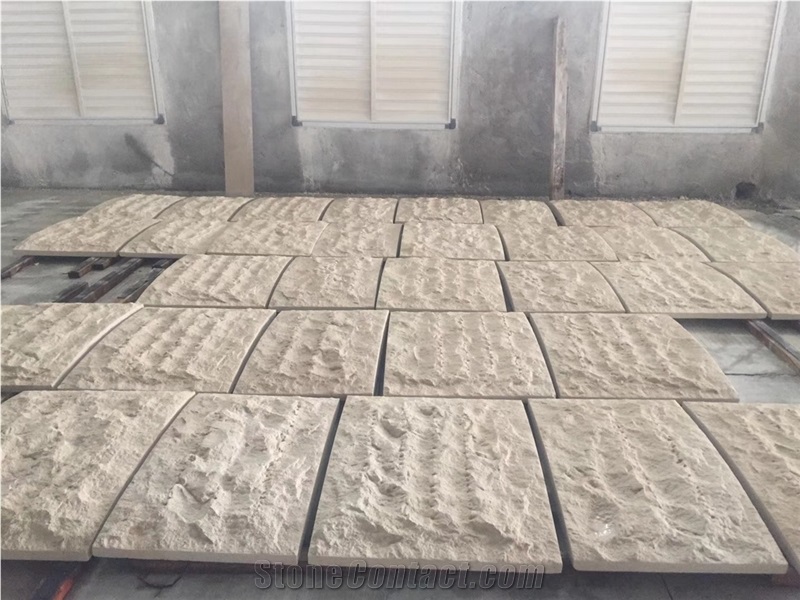 Limestone Mushroom Stone Exterior Wall Tiles