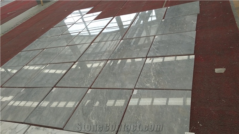 Maserati Grey Marble Slab, Gray Marble Pattern