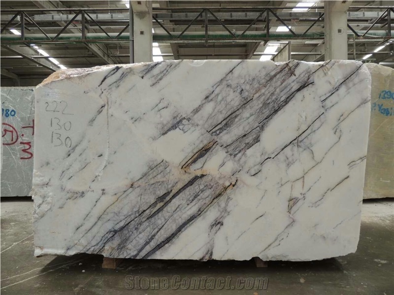 Milas New York White Marble Slab 