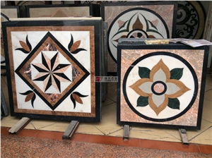 Mosaic Waterjet Medallions Pattern Design