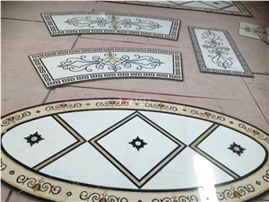 Mosaic Waterjet Medallions Pattern Design