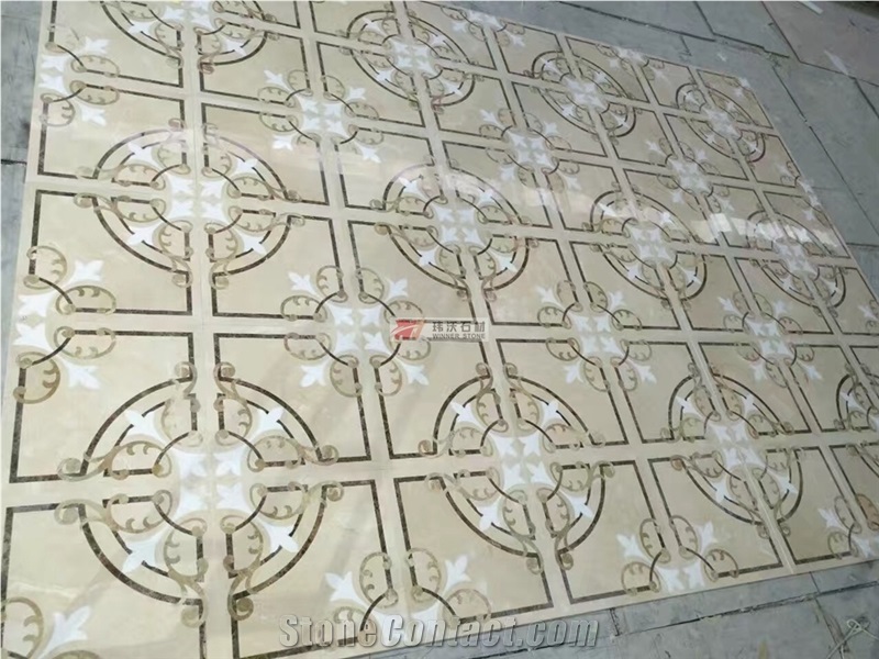 Mosaic Waterjet Medallions Pattern Design