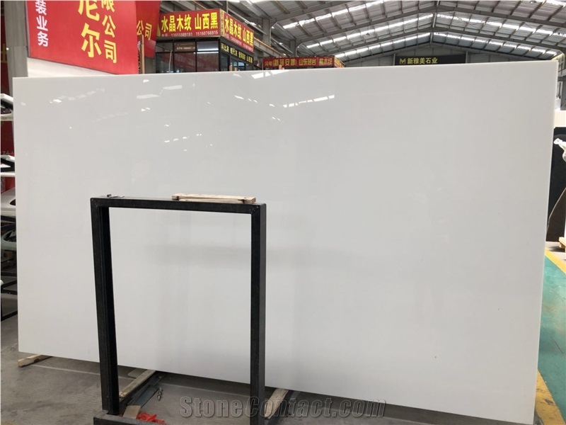 Nano Crystallized Glass Stones White for Kitchen Top