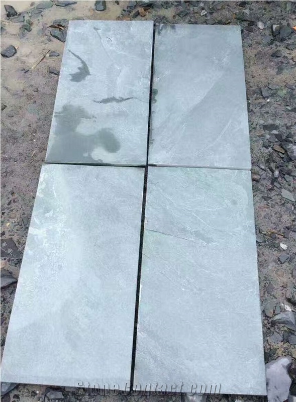 Natural Split Green Slate Exterior Wall Cladding