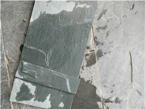 Natural Split Green Slate Exterior Wall Cladding
