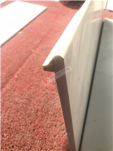 Olympus White Marble Stair Treads Staircase Steps