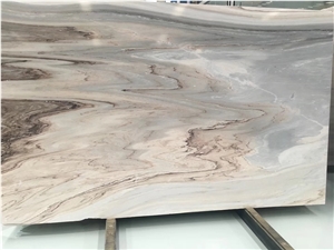 Palissandro Blue and White Marble Tile Flooring