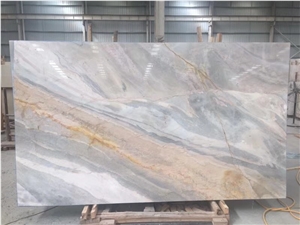 Palissandro Blue and White Marble Tile Flooring