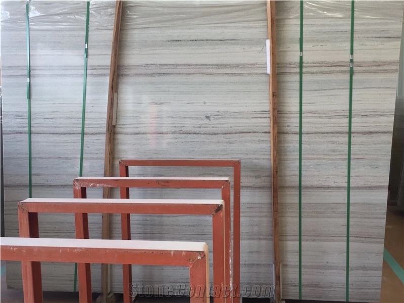 Polish Crystal Wood Grain Marble, China Palissandro Marble Slab